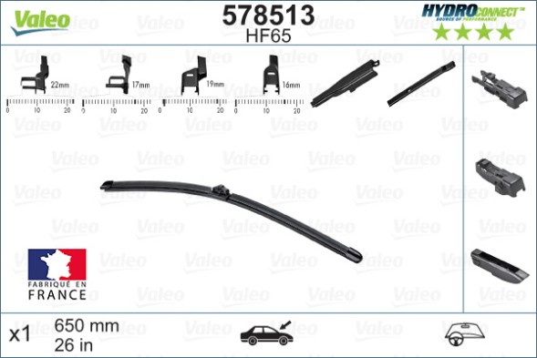 578513 VALEO Склоочисник
