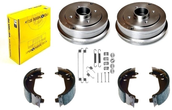 ATM Mikoda ALL5277A Барабани щелеп RENAULT CLIO I 1990-1998 TWINGO R19 19 ЗАДНЯ система Bendix