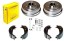 ATM Mikoda ALL5277A Барабани щелеп RENAULT CLIO I 1990-1998 TWINGO R19 19 ЗАДНЯ система Bendix