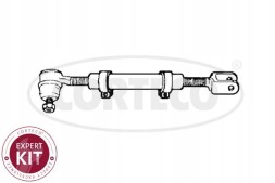 Corteco 49396426 Рульова тяга corteco 49396426