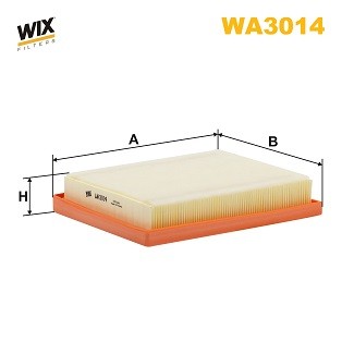 WA3014 WIX FILTERS Фільтр повітряний