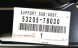 Toyota OE 5320578030 Верхня балка листового металу, передня панель, переднє підсилення LEXUS NX II 21+ НОВА OE