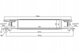 Nissens NIS96589(iMOTO) Інтеркулер opel corsa d 1.3d 07.06-08.14 nissens + набір водія #37