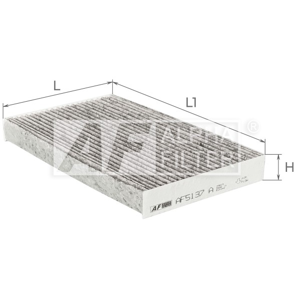 AF5137a ALPHA FILTER Фільтр салону