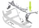 Китай BMV51648737292 ОПРАВА КРОНШТЕЙН КРІПЛЕННЯ ЛАМПИ BMW X1 U11 U10 06 MINI U25 ПРАВА 8737292