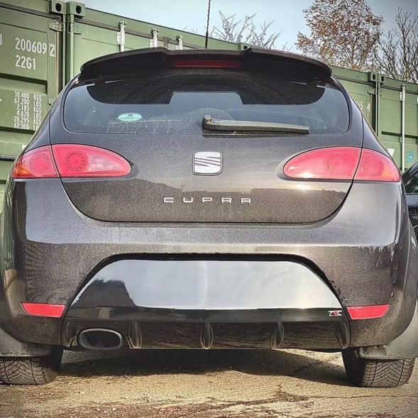 Китай Spoiler SEAT LEON MK2 1P 2004-2009 Спойлер Seat Leon MK2 1P Дорестайл 2004-2009 Чорний Глянець Накладка на Дах