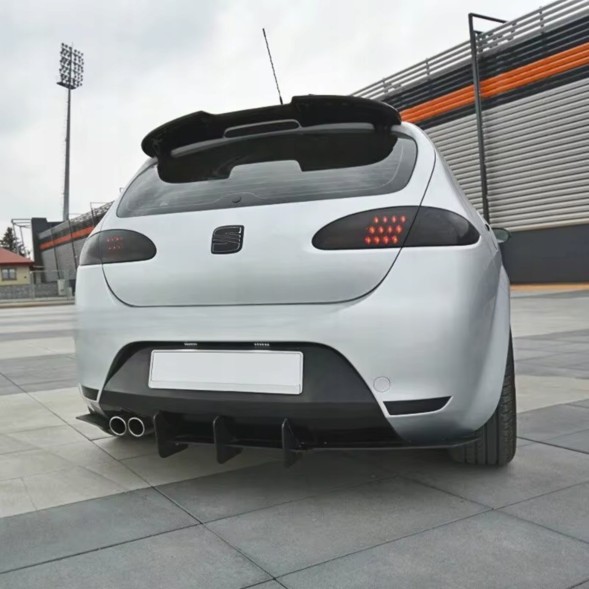 Китай Spoiler SEAT LEON MK2 1P 2004-2009 Спойлер Seat Leon MK2 1P Дорестайл 2004-2009 Чорний Глянець Накладка на Дах