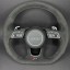 Audi OE 8W0419091GJ TXC Кермо Alcantara для Audi A3 S3 RS3 8V, A4 S4 RS4, A5 S5 RS5, сіра нитка