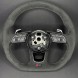 Audi OE 8W0419091GJ TXC Кермо Alcantara для Audi A3 S3 RS3 8V, A4 S4 RS4, A5 S5 RS5, сіра нитка