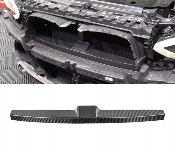 Китай T-431 Щиток карбоновий Crash Foam на Передній Бампер BMW G80/G82/G81 M3/M4
