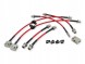 Pizza Brakes Przewody w stalowym oplocie HONDA CIVIC FK2 TYPE R Провід у сталевому обплетенні HONDA CIVIC FK2 TYPE R