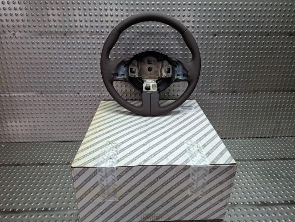 Fiat OE S26340797 ШКІРЯНЕ КЕРМО КОРИЧНЕВЕ 71753449 FIAT 500 2007-