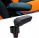 0AMS Smart Fortwo 453, Przechowywanie Samochodu, Centralny Podłokietnik ze Schowkiem z Uchwytem na Kubek Wody Zamiennik dla Smart Fortwo Forfour 453 15 19 Центральний підлокітник з відділенням для зберігання, тримачем для напоїв для Smart Fortwo 453