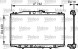 Valeo 735049 Радіатор охолодження 735049 valeo honda accord vii