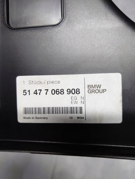 BMW OE OSŁONA LISTWA PASA BAGAŻNIKA TYŁ TYLNA BMW 3 KOMBI E91 51477068908 КРИШКА ПЛАНКИ РЕМЕНЯ БАГАЖНИКА ЗАДНЯ BMW 3 УНІВЕРСАЛ E91