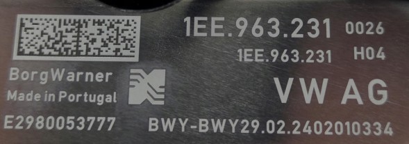 Volkswagen OE 1EE963231 1EE963221 VW Теплообмінник VW 1EE963231 1EE963221