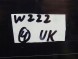 Mercedes-Benz OE A2229009613 GBI_BMW 4 UK MERCEDES S-КЛАС W222 13-20 HEAD UP DISPLAY HUD АНГЛІЄЦЬ RHD UK ОРИГІНАЛ