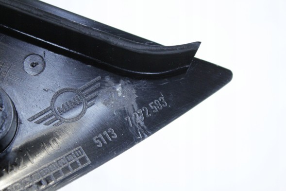 BMW OE 7272583 51137272583 НАКЛАДКА/ЛИШТВА СТІЙКИ A ЛІВА ПЕРЕДНЯ PIANOBLACK MINI R55 R56 R57 7272583