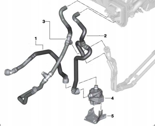 BMW OE 6834936 8838951 BMW Bmw x7 g07 40ix 30dx m50dx насос водяного насоса циркуляційної охолоджуючої рідини