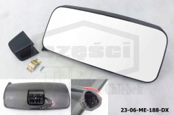 DX 000 810 15 79 ДЗЕРКАЛО MERCEDES ATEGO1 2 AXOR 1 2 ПРАВЕ