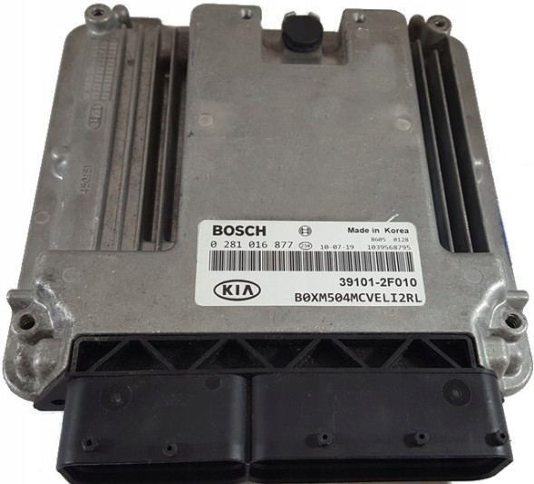 Kia OE 39101-2F010 0281016877 КОМП'ЮТЕР КОНТРОЛЕР ДВИГУНА KIA SORENTO II 2.2 CDRI 0281016877 39101-2F010