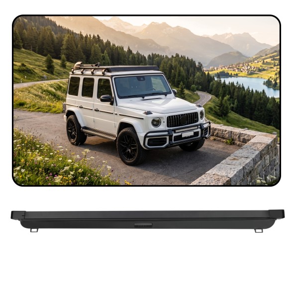 Китай W463 РОЛЬОВА ШТОРКА БАГАЖНИКА ЗАДНЯ MERCEDES BENZ G-CLASS II W464 + ЧОРНА НОВА