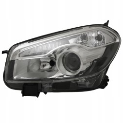 TYC 271409-E MHM TUNING Фара лампа tyc nissan qashqai i 1 j10 lift 2010-2014 л