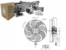 Nissens NIS85690/RS2 Вентилятор кулера nissens 6q0959455ae vw7526