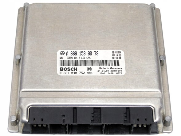 OE Блок керування двигуном (ECU) MERCEDES A W168 1.7 CDI A6681530079 0281010752