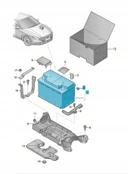 Volkswagen OE 000915089AB АКУМУЛЯТОР ЗАПРАВЛЕНИЙ І ЗАРЯДЖЕНИЙ SKODA_GRUPA VAG