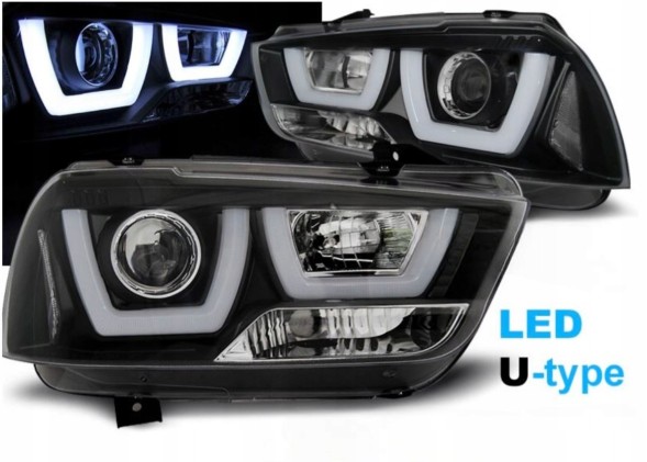 Китай LPDO14 Світильники передні Dodge Charger LX II 11-15 black led