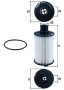 OX774D MAHLE ORIGINAL Фільтр мастил