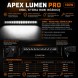 Chiny 4067-3101C Робоча LED планка Apex Lumen Pro 160W – біла 80 см IP67 6500K
