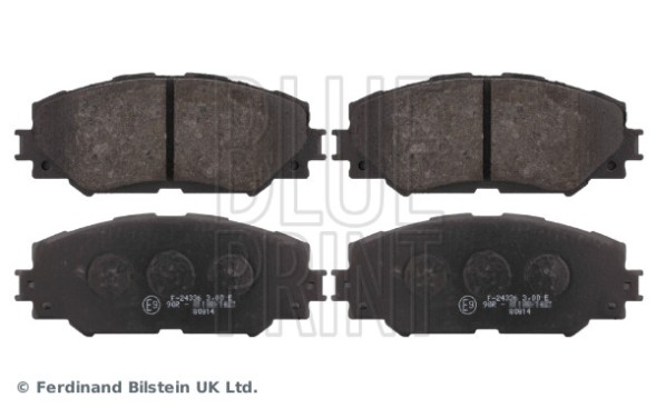 ADT342171 BLUE PRINT Комплект гальмівних колодок з 4 шт дисків