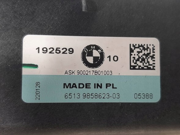 BMW OE 5A06FC7 5A06FC7-02 ROZ ЗАВОДСЬКИЙ ОРИГІНАЛЬНИЙ ДИНАМІК 5A06FC7 5A06FC7-02 BMW X1 U11 III 24R