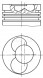 Mahle 030 41 00 Поршень двигуна 030 41 00 mahle audi ford seat