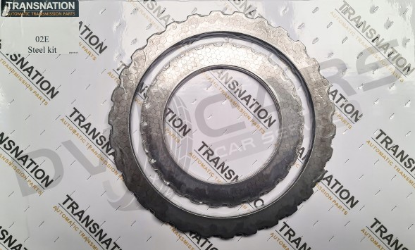 Transnation Zestaw tarcz stalowych K1+K2 DQ250 Комплект сталевих прокладок K1+K2 DQ250
