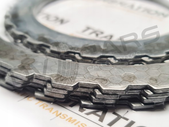 Transnation Zestaw tarcz stalowych K1+K2 DQ250 Комплект сталевих прокладок K1+K2 DQ250