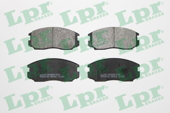 05P502 LPR Комплект гальмівних колодок з 4 шт дисків
