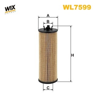 WL7599 WIX FILTERS Фільтр оливи