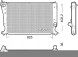 Denso DRM50132 Охолоджувач води drm50132 denso