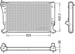 Denso DRM50132 Охолоджувач води drm50132 denso
