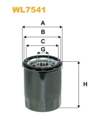 WL7541 WIX FILTERS Фільтр оливи