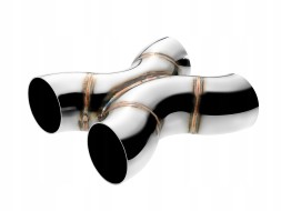 FMIC FP-XPIPE-60-60 Зварна труба з нержавіючої сталі X - труба 2,5" 60 мм Розгалужувач вихлопної системи FMIC.Pro