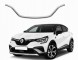 PC 1. 620785509R RENAULT 60L205-4 ХРОМОВАНА НИЖНЯ РАМКА РЕШІТКИ РАДІАТОРА ДЛЯ RENAULT CAPTUR II 11.2019-05.2024