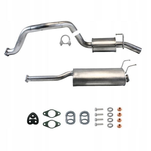 CHINA ZEST.57.006E+57.007E Ssangyong kyron 2.0 xdi кінцевий глушник + середній