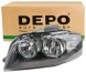 Abakus 441-1164L-LD-EM Audi a3 8p 03-08 лампа фара ліва нова депо