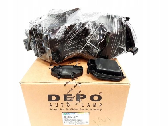 Abakus 441-1164L-LD-EM Audi a3 8p 03-08 лампа фара ліва нова депо