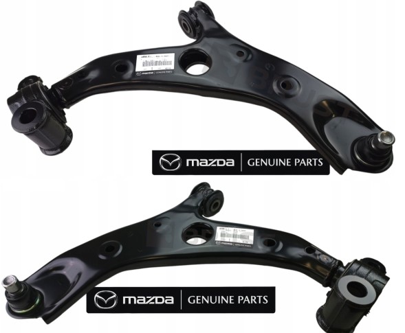 Mazda OE WBEURO/MAZDA 3 BM/BN WAHACZ PRZÓD PRAWY + LEWY DOLNY ZESTAW ORYGINAŁ Оригінальний комплект важелів поперечної тяги Mazda OE передній правий лівий нижній
