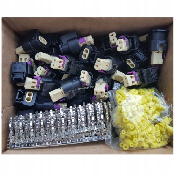 e-connectors 42811500/07P973702A/ZEST/100 Вилки тип 07P973702A (набір 100)